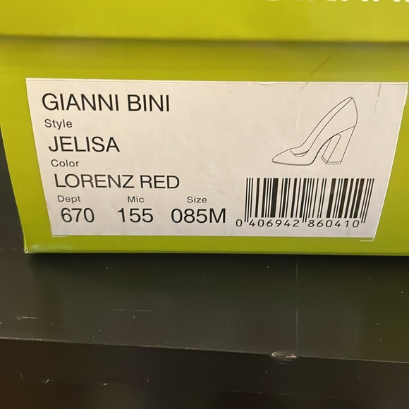 Gianni Bini red pumps - Picture 5 of 5